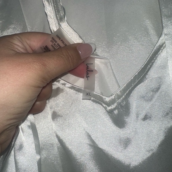 LuLu’s Bridal Robe & PJ set, WORE FOR TWO HOURS - Picture 3 of 4